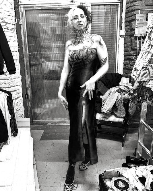vestido strapless